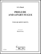 Prelude and Four Part Fugue 2 Euphonium 2 Tuba Quartet P.O.D. cover